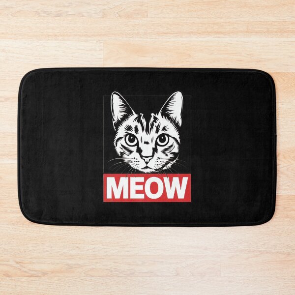 Item preview, Bold and Iconic Meow Cat Design for Cat Lovers designed and sold by Dream-Fab.
