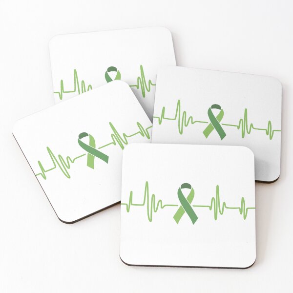 Item preview, Green Ribbon - Mental Health, Bipolar Disorder, Leukemia, Depression Ribbon designed and sold by Wolagno.