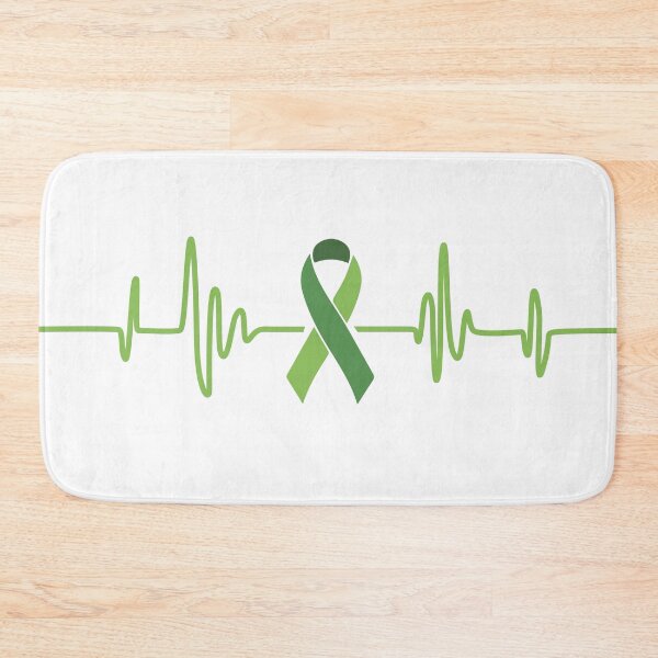 Item preview, Green Ribbon - Mental Health, Bipolar Disorder, Leukemia, Depression Ribbon designed and sold by Wolagno.