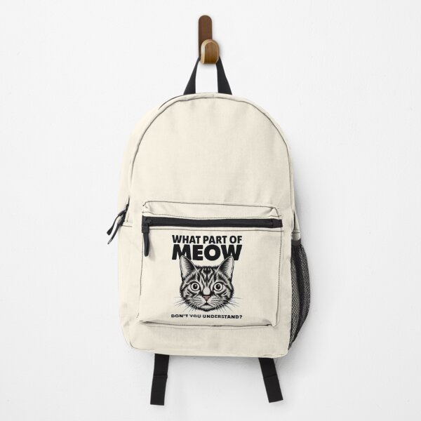 Item preview, What Part of Meow Don’t You Understand Funny Cat Design designed and sold by Dream-Fab.