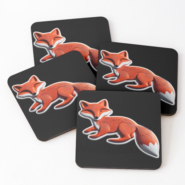 Item preview, 3D Red Fox 2 designed and sold by AlinaSCorner.