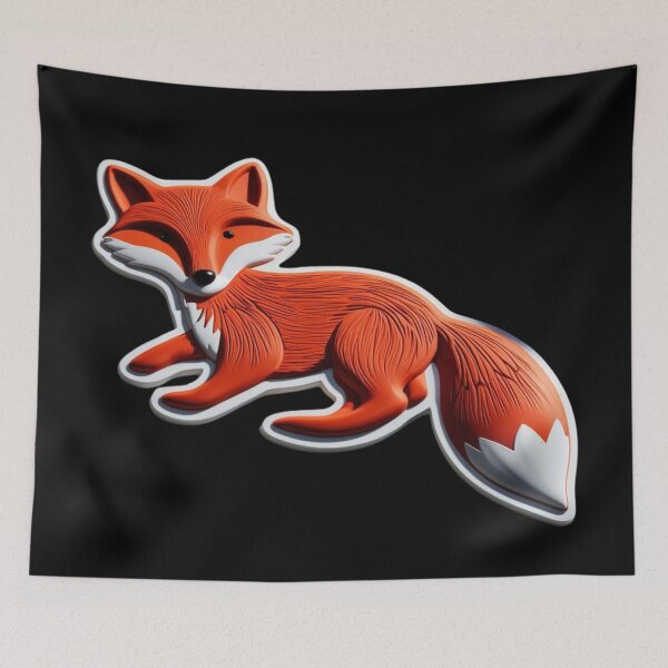 Item preview, 3D Red Fox 2 designed and sold by AlinaSCorner.