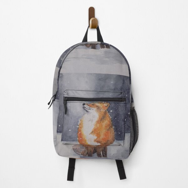Item preview, fox in the snow designed and sold by ArtByDorka.