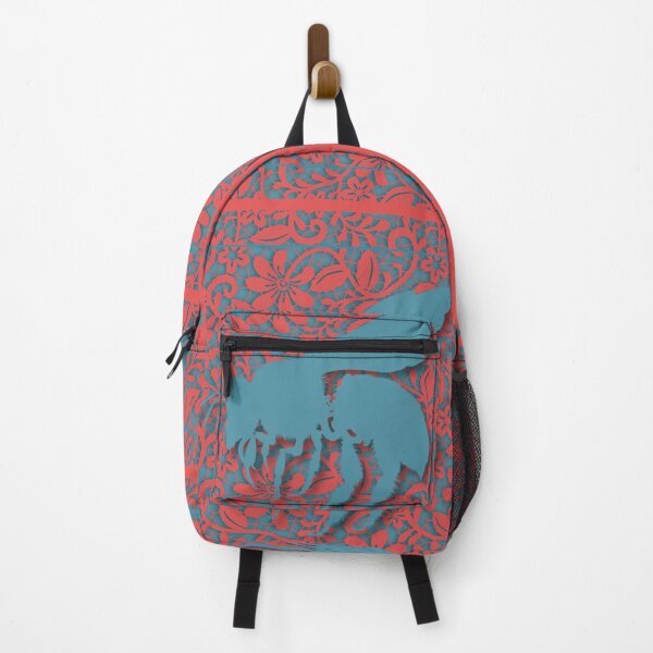 Item preview, Lace Bee Silhouette on Vibrant Floral Background designed and sold by DreamsArtwear.