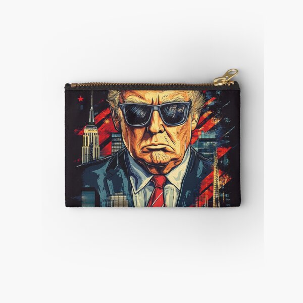 Item preview, The Most Famous Donald Black Glass Collage Art designed and sold by GrinGalore.