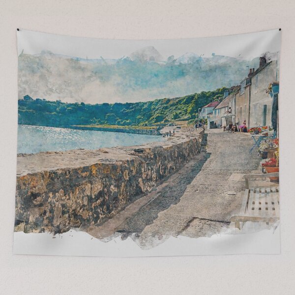 Item preview, Pittenweem East Neuk Of Fife, Scotland designed and sold by GG WALL ART.