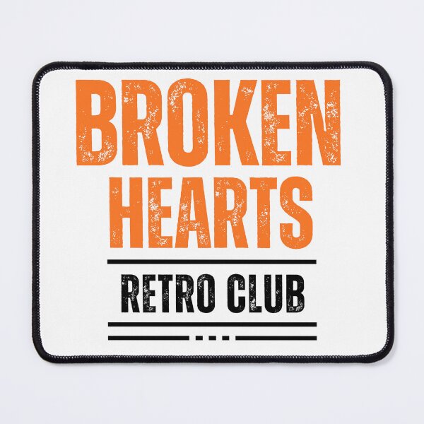 Item preview, Broken hearts Retro Club designed and sold by felric.