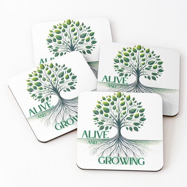 Item preview, Alive And Growing/Motivational Tree of Life  designed and sold by TinaTickle.