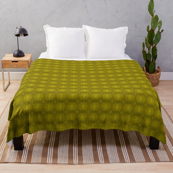 Item preview, Medallón Abrash Monocromo Amarillo Dorado ffe300 designed and sold by Art in My Loft.