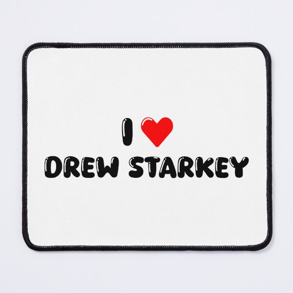 Item preview, I Heart Drew Starkey - black text designed and sold by palefireart.