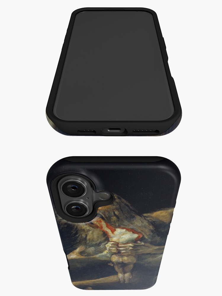 Francisco de Goya : Saturn Devouring His Son (1819-1823) iPhone Case