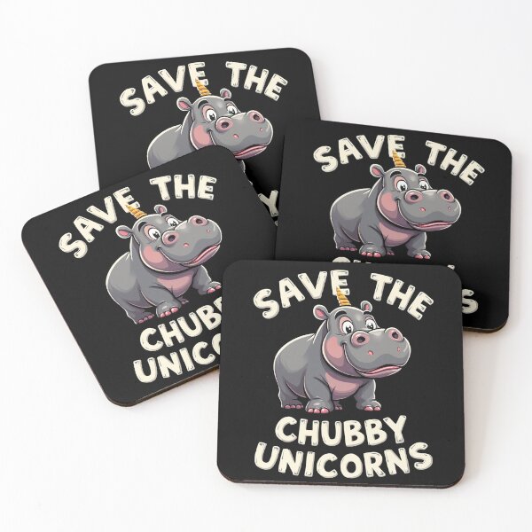 Item preview, Save The Chubby Unicorns Rhino Animal Rights designed and sold by Blok45.