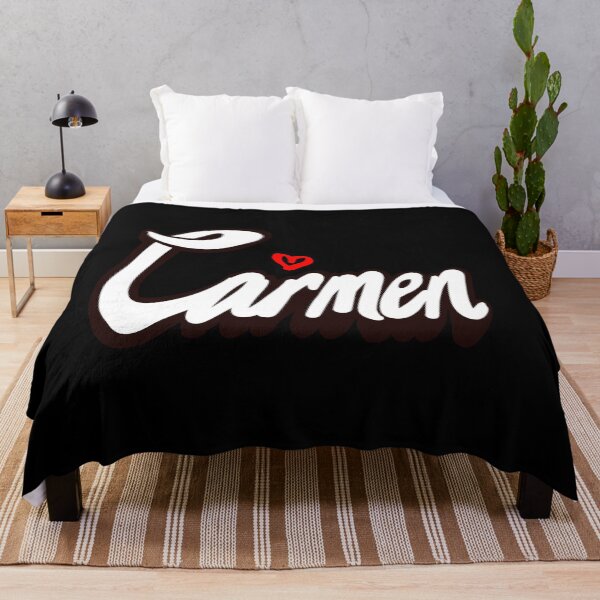 Item preview, Carmen popular girls first name in white with red heart. Personalized personalised customised name Carmen designed and sold by Artonmytee.