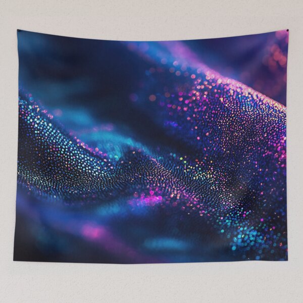 Item preview, Vibrant fabric with shimmer designed and sold by anytka.