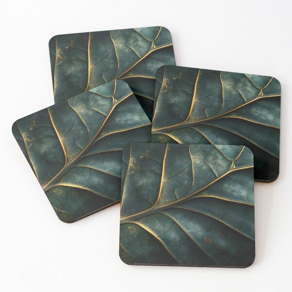 Item preview, Detailed close-up of a textured leaf designed and sold by anytka.