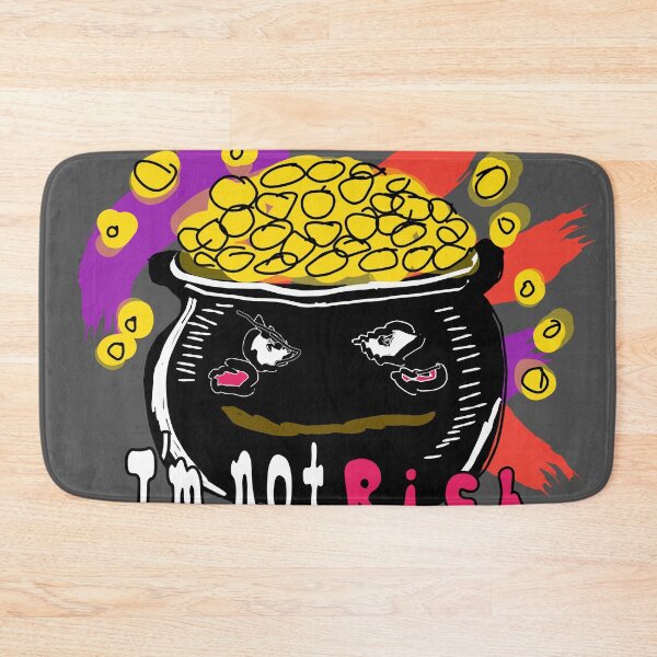 Item preview, Not Rich, Just Got Great Taste! – Sarcastic Pot of Gold(draw with fingers)  designed and sold by CoolEnthusias.