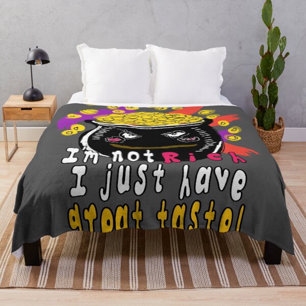 Item preview, Not Rich, Just Got Great Taste! – Sarcastic Pot of Gold(draw with fingers) designed and sold by CoolEnthusias.
