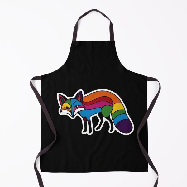 Item preview, RAINBOW Fox designed and sold by AlinaSCorner.
