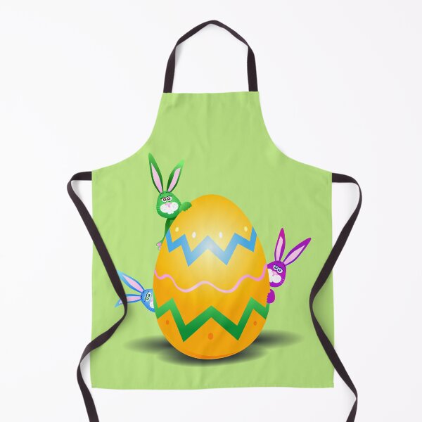 Item preview, Easter bunnies with egg designed and sold by LuisaVenturoli.