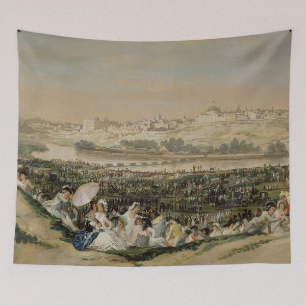 Item preview, Francisco de Goya : The Meadow of San Isidro (1788) designed and sold by YNTDigitalHouse.
