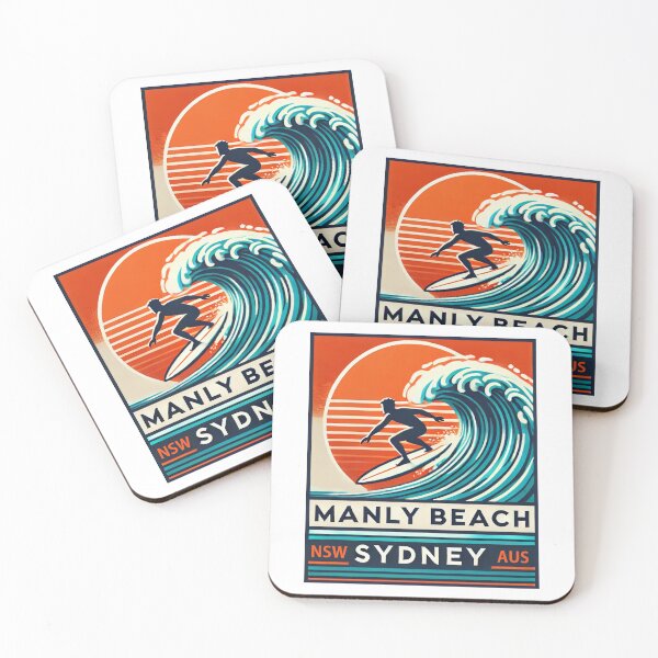 Item preview, Manly Beach Sydney NSW AUS designed and sold by NB-ArtHouse.