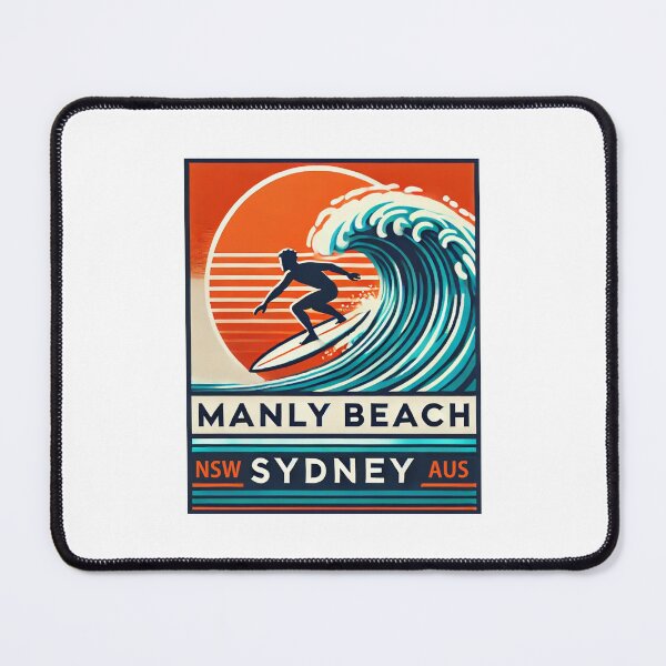 Item preview, Manly Beach Sydney NSW AUS designed and sold by NB-ArtHouse.