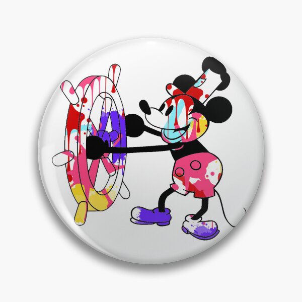 Artikelvorschau, Bemalter Steamboat-Willie entworfen und verkauft von AresArts.