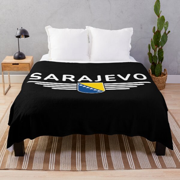 Item preview, Sarajevo Bosnia Fan T-Shirt designed and sold by ElvisU.