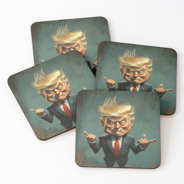 Item preview, The Most Famous Donald Satirical Caricature Art designed and sold by GrinGalore.