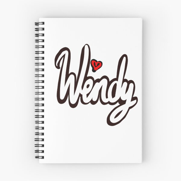 Item preview, Wendy popular girls first name in white with red heart. Personalized personalised customised name Wendy designed and sold by Artonmytee.