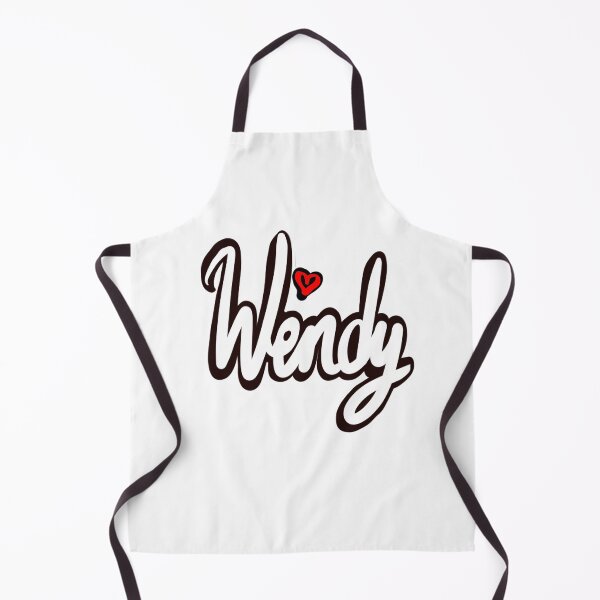 Item preview, Wendy popular girls first name in white with red heart. Personalized personalised customised name Wendy designed and sold by Artonmytee.