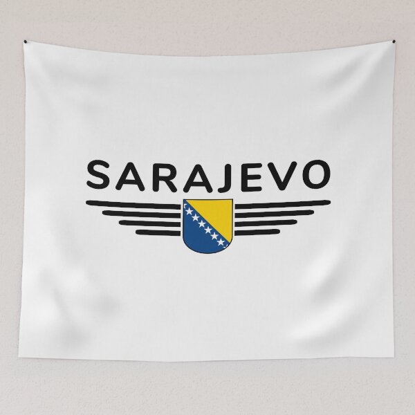 Item preview, Sarajevo Bosnia Fan T-Shirt designed and sold by ElvisU.