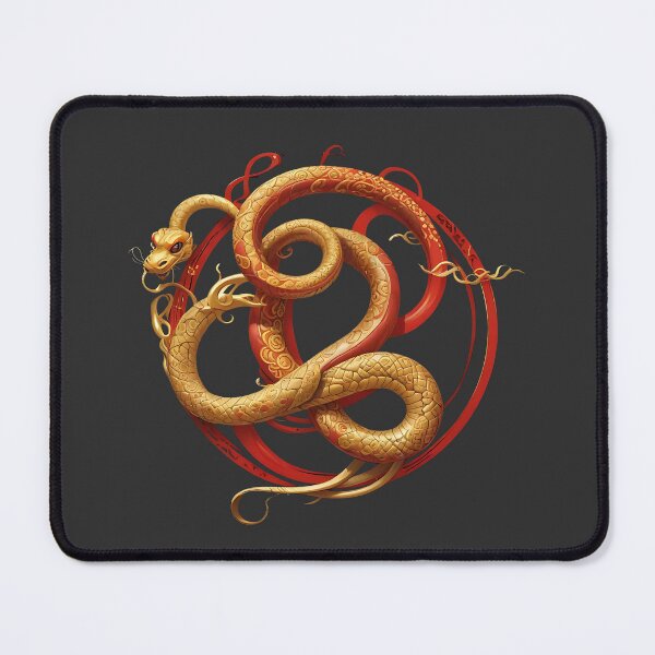 Item preview, Entwined Golden Serpent, Ideal for Chinese New Year designed and sold by Indoni.