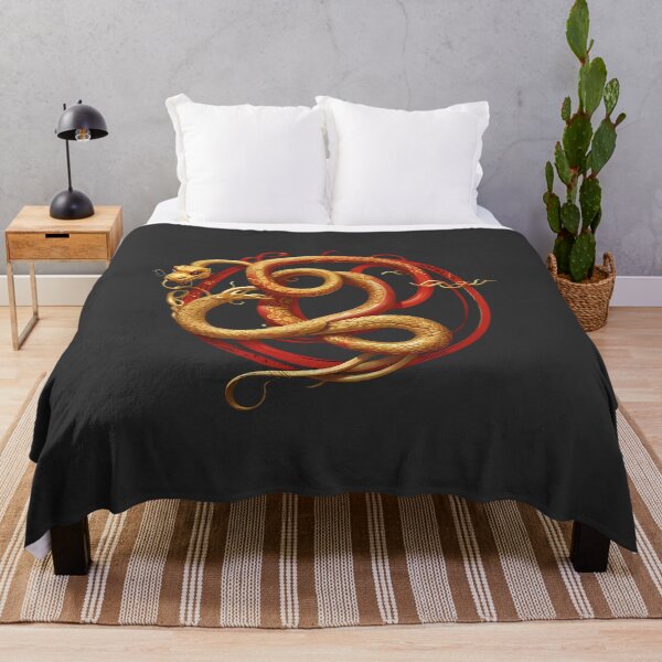 Item preview, Entwined Golden Serpent, Ideal for Chinese New Year designed and sold by Indoni.