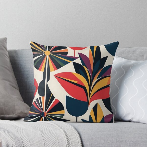 Item preview, Bold Abstract Floral Geometric Design designed and sold by PholPol1959.