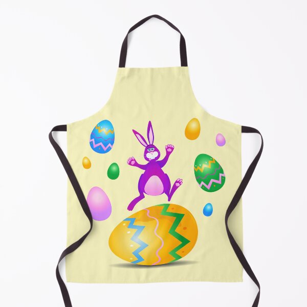Item preview, Happy bunny with Easter eggs designed and sold by LuisaVenturoli.