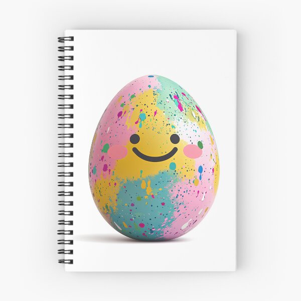 Item preview, Happy Easter Colorful smiling easter egg designed and sold by NeonEdge.