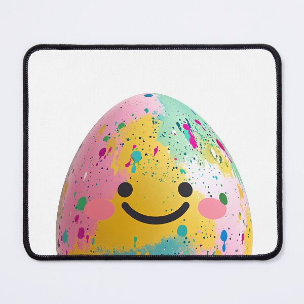 Item preview, Happy Easter Colorful smiling easter egg designed and sold by NeonEdge.