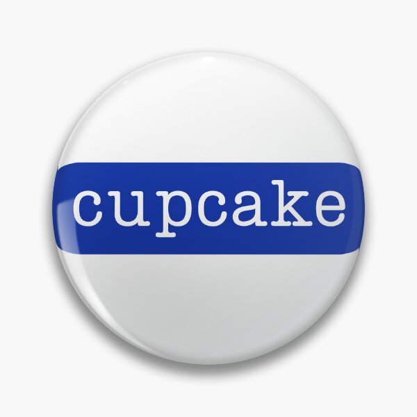 Item preview,  Nickname Cupcake Sticker Blue designed and sold by Studio Xync.