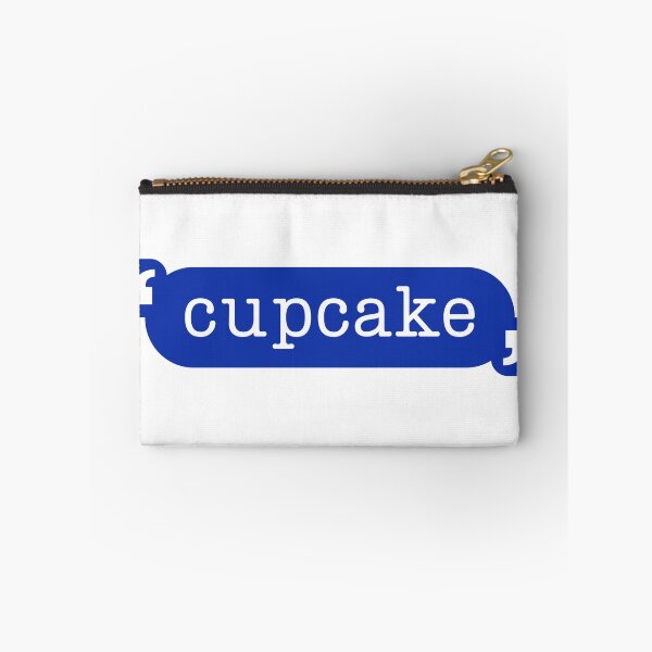 Item preview,  Nickname Cupcake Sticker Blue designed and sold by Studio Xync.