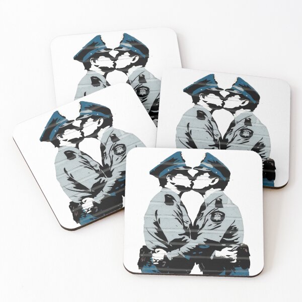 Item preview, Police Kiss designed and sold by Angry Swan Designs.