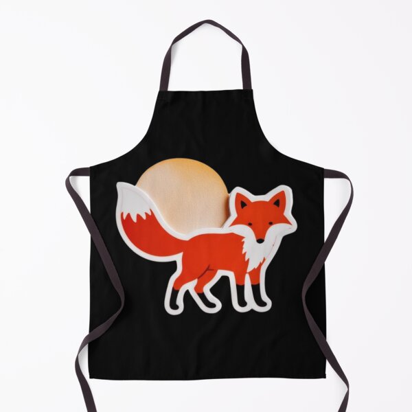 Item preview, Simple Red Fox with the Sun behind designed and sold by AlinaSCorner.