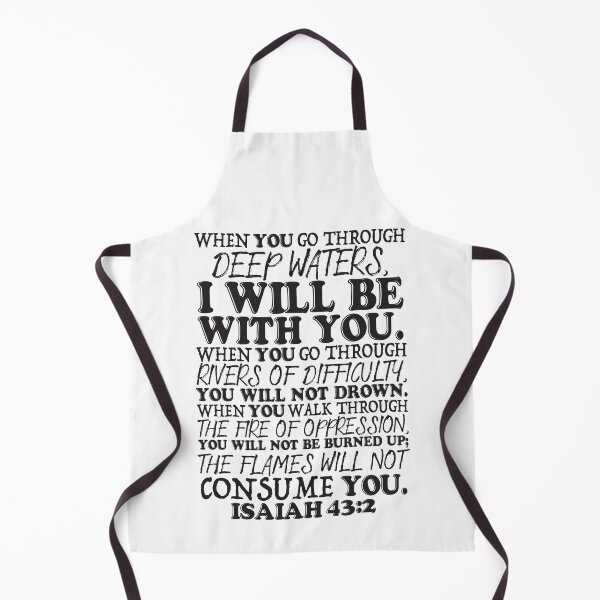Item preview, Isaiah 43:2 I will be with you designed and sold by plushism.