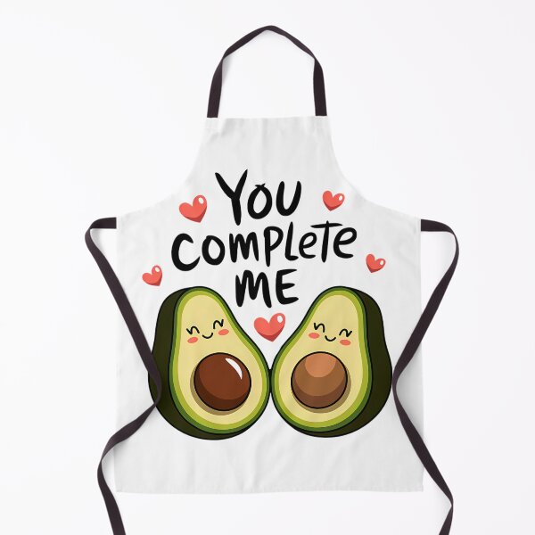 Item preview, You Complete Me Avocado Couple Design designed and sold by ZetaDream.