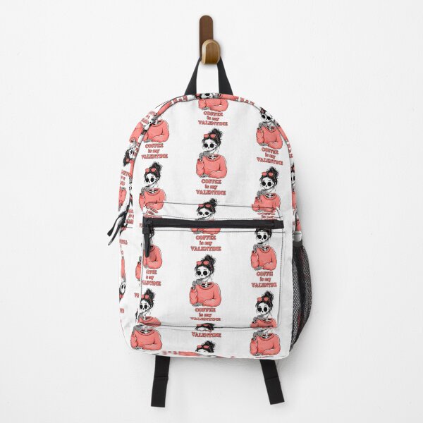 Item preview, Skeleton Coffee Is My Valentine Funny Valentines Day Women designed and sold by Blok45.