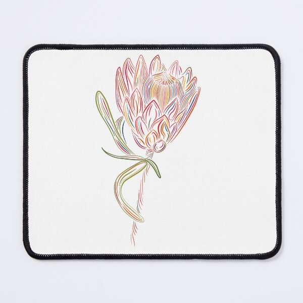 Item preview, Evening Autumn Protea designed and sold by Onyx Swan Art.