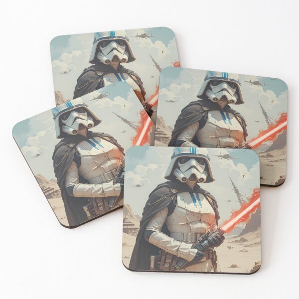 Item preview, Mandalorian Art Sci-Fi Villain Vader Star Wars designed and sold by ART ATTACK ZONE.
