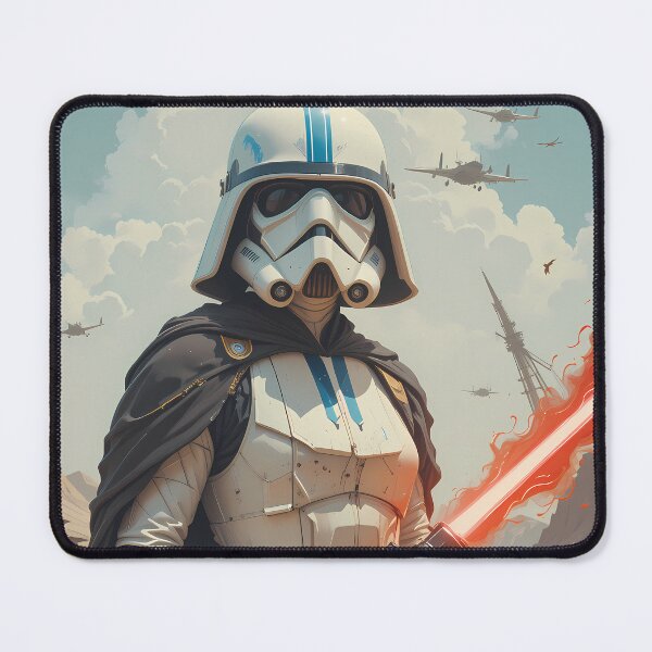 Item preview, Mandalorian Art Sci-Fi Villain Vader Star Wars designed and sold by ART ATTACK ZONE.