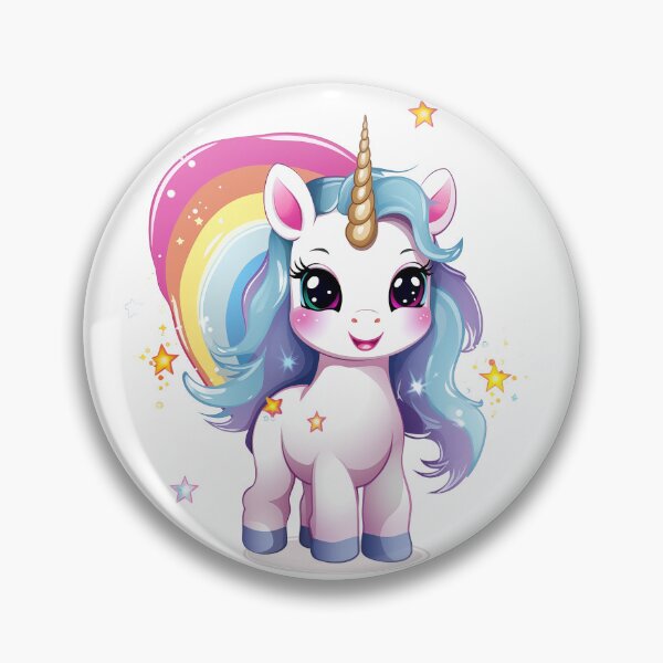 Item preview, A cheerful unicorn in a fairy-tale style. designed and sold by InfinityCircle.