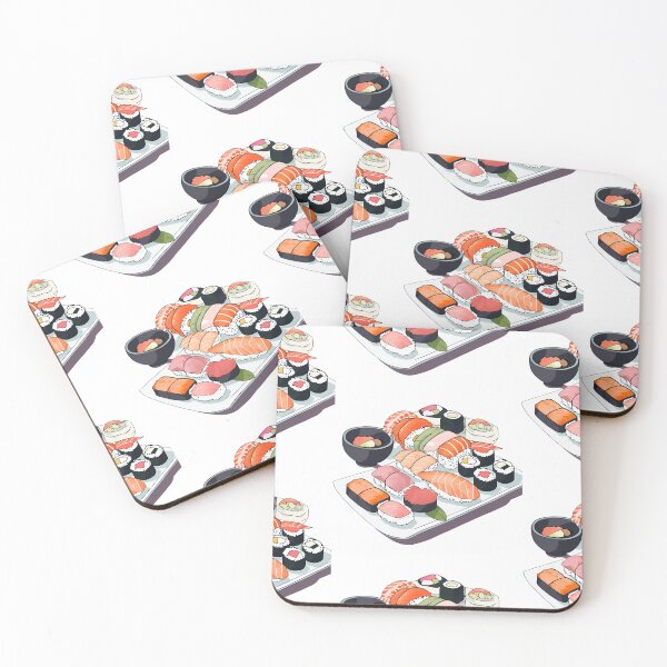 Item preview, Sushi Rice Delight: Manga-Inspired Japanese Cuisine designed and sold by stxaris.